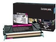 Lexmark Original Toner Standard Variante - X746 magenta 7000 Seiten (X746A2MG)