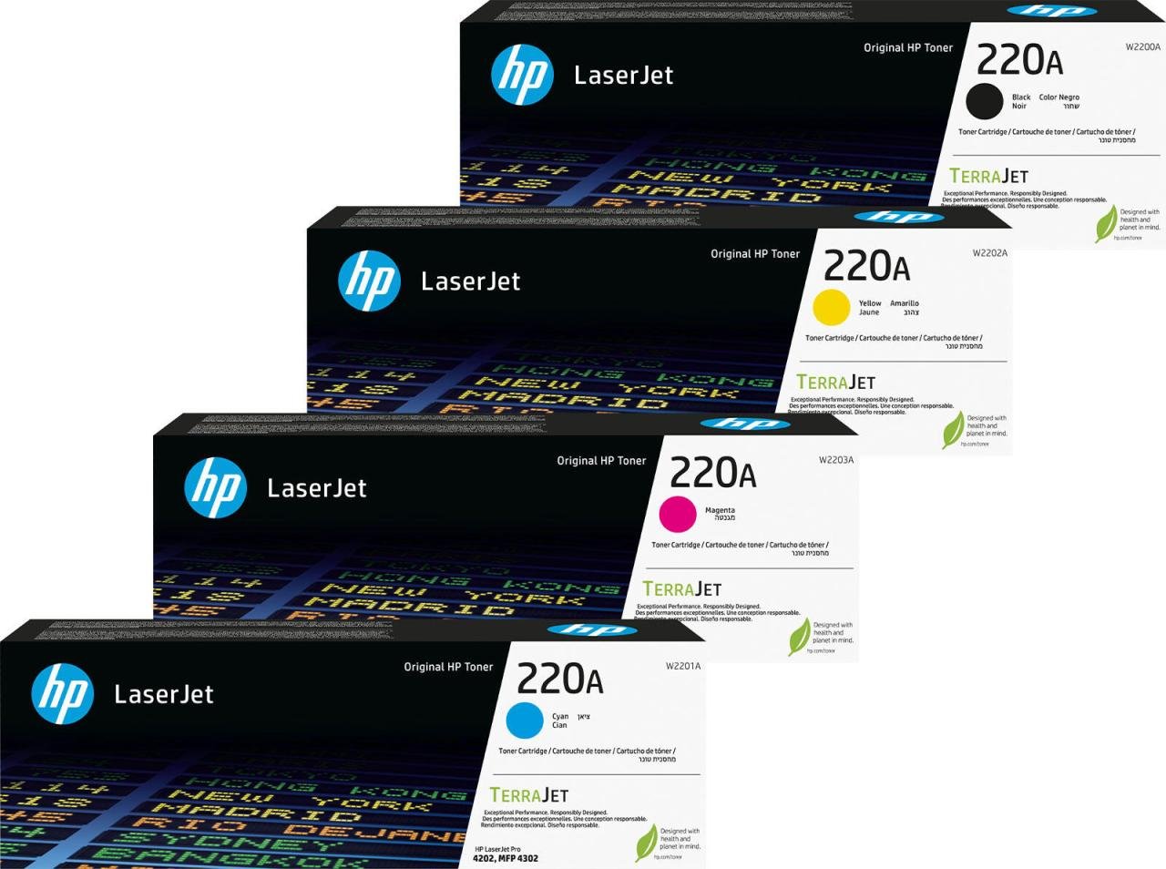 HP Original 220A Toner - 4er Multipack