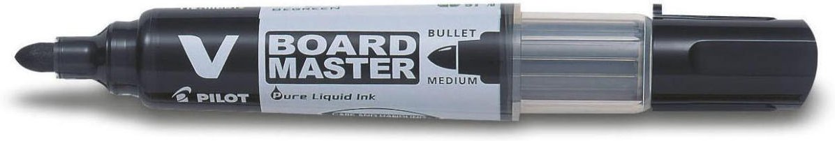 PILOT V Board Master Whiteboard-Marker 2.0 - 5.0 mm Schwarz