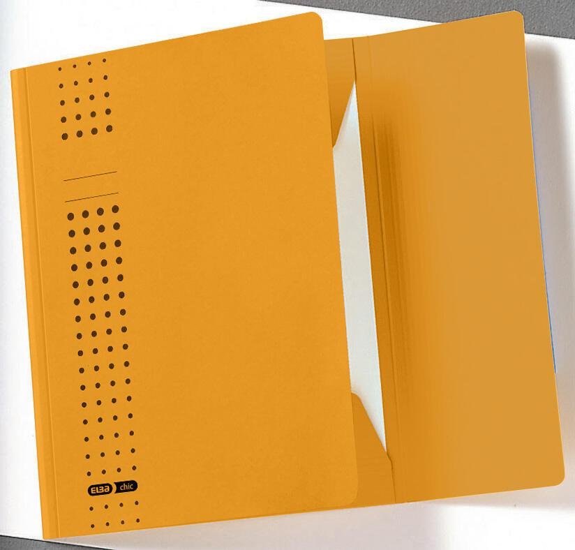 ELBA Sammelmappen Chic DIN A4 gelb