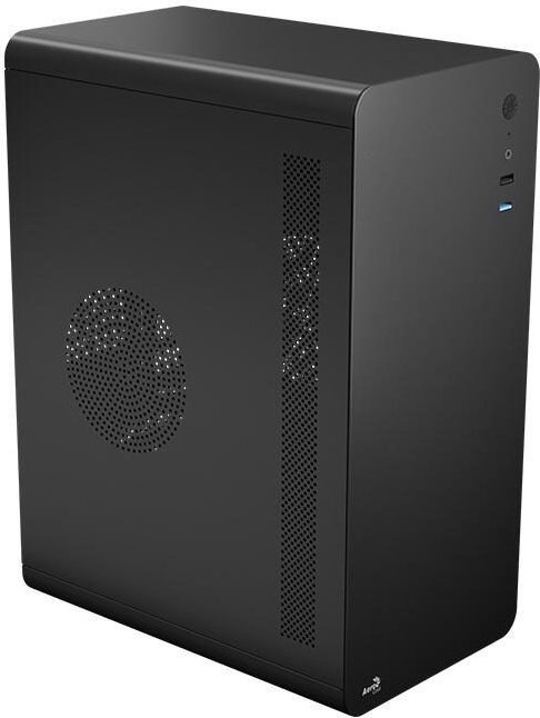 AeroCool PC Gehäuse CS-110-S-BK-v1 Mini-Tower Schwarz
