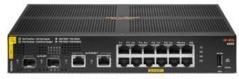 HPE Networking CX6000 Switch 12-Port 1GBase-T 2-Port 1G SFP 139W Klasse 4 PoE rackmountfähig