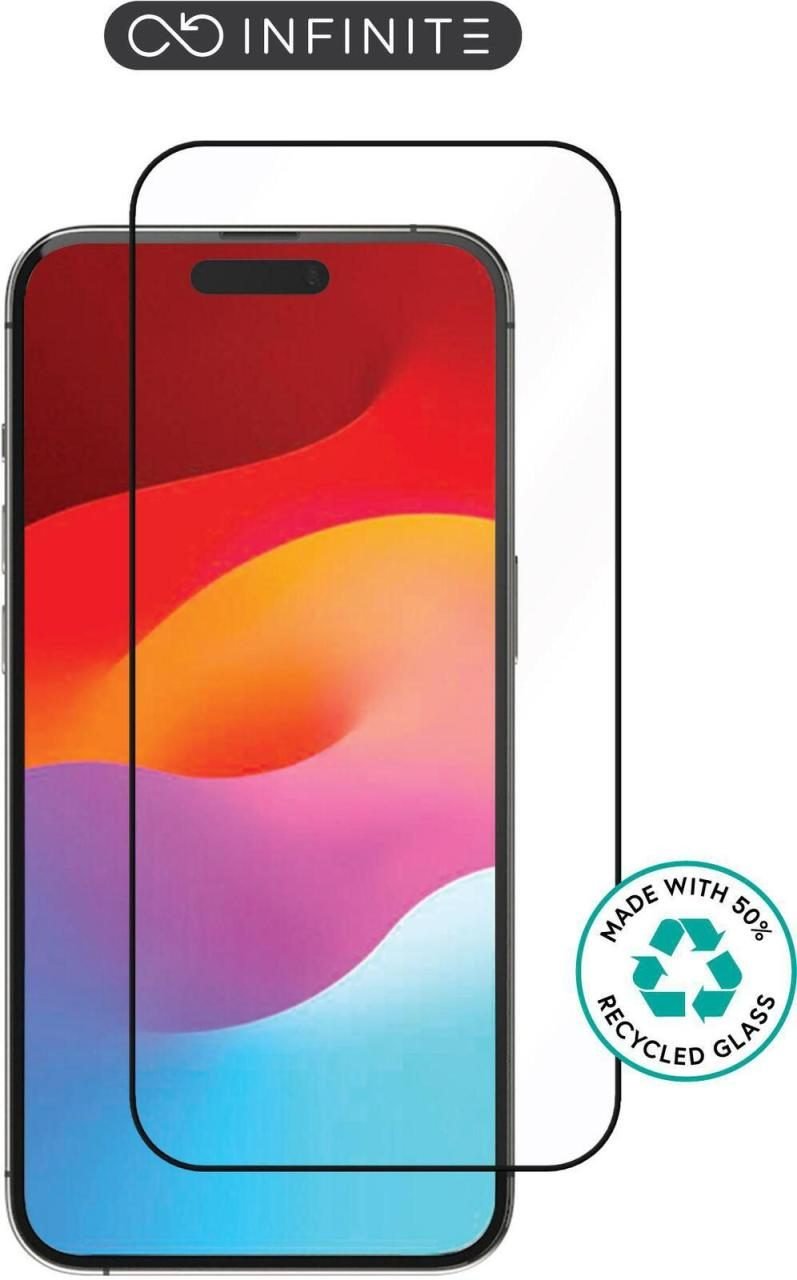 eSTUFF INFINITE Titan Shield Screen Protector iPhone 15 Plus – Full Cover