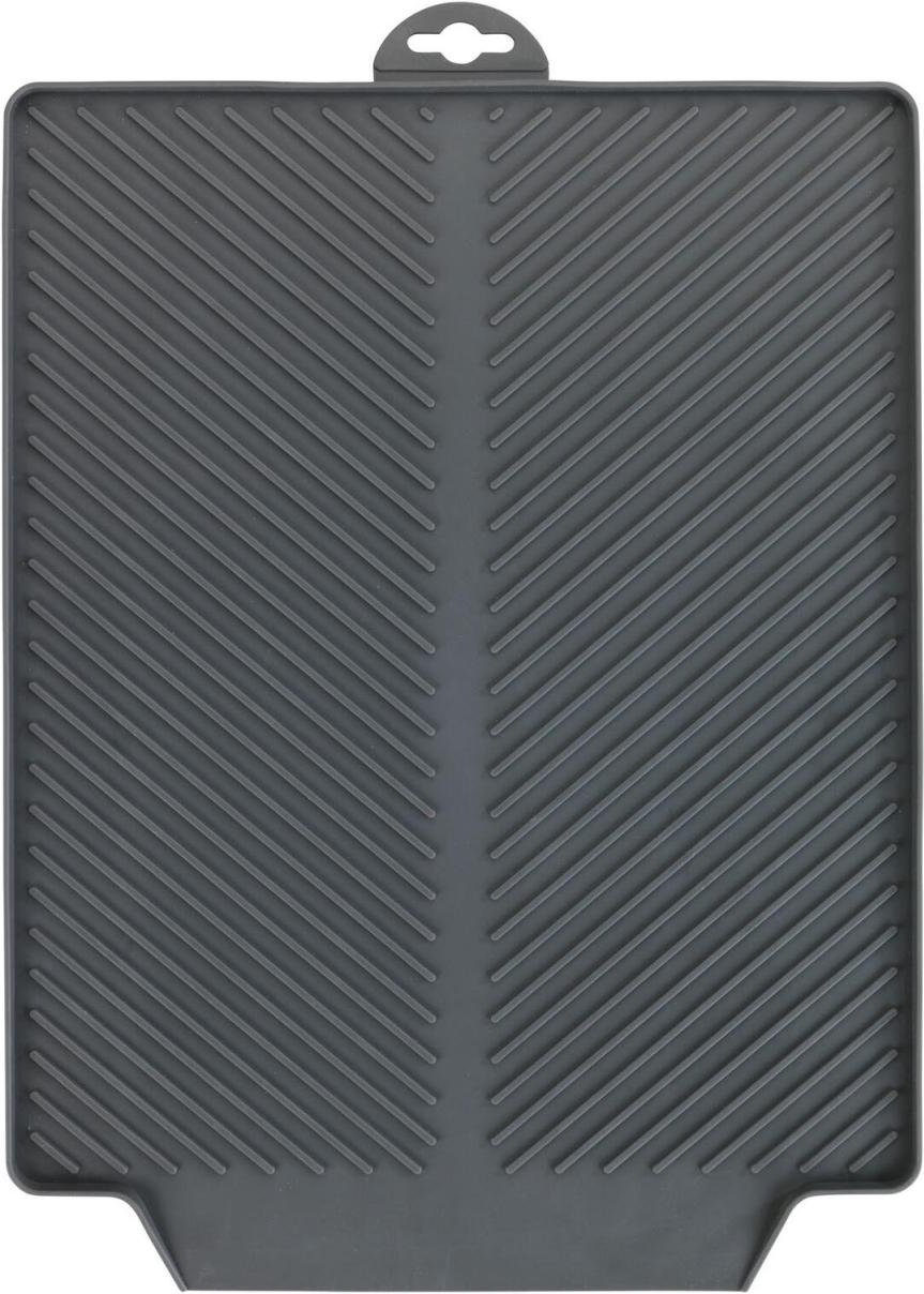 WENKO Linea Abtropfmatte grau