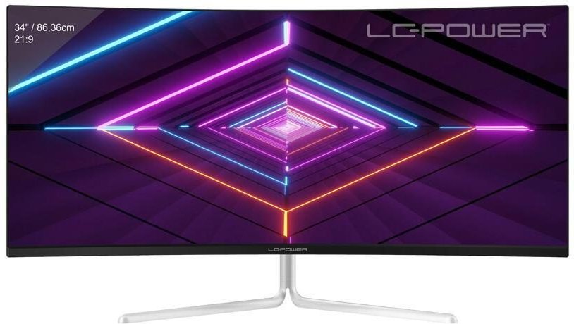 Thumbnail - LC-Power LC-M34-UWQHD-100-C-V3 UltraWide QHD Gaming-Monitor 86,4 cm (34")