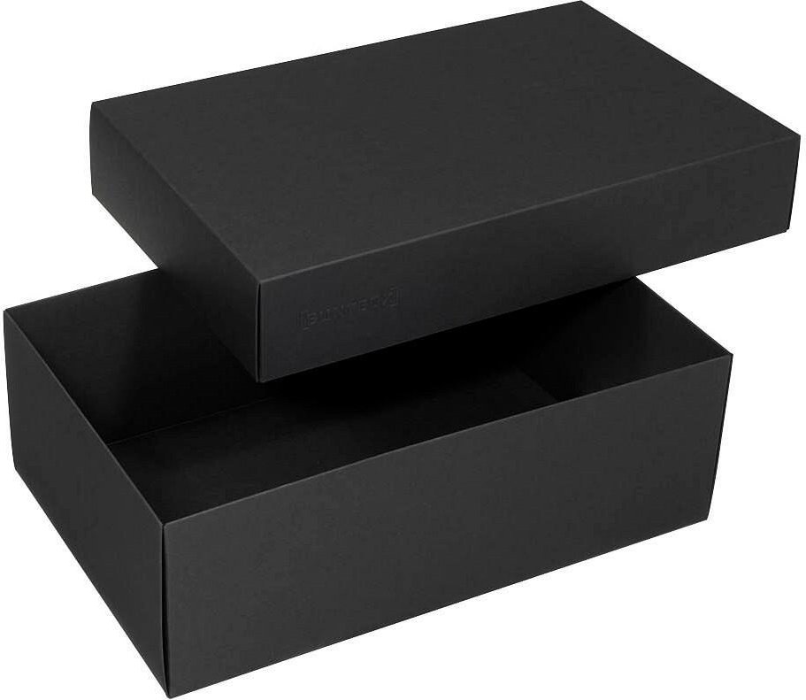 Thumbnail - BUNTBOX XL Geschenkboxen 8,6 l schwarz 34,0 x 22,0 x 11,5 cm