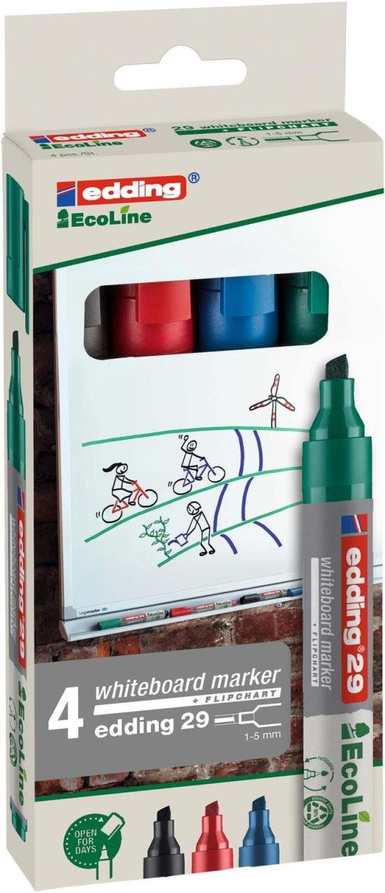 edding Whiteboard-Marker 1.0 - 5.0 mm Mehrfarbig