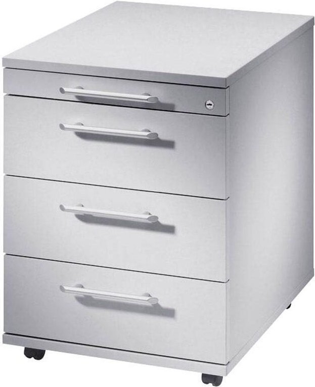 HAMMERBACHER Rollcontainer VAC30/5/5/RE lichtgrau