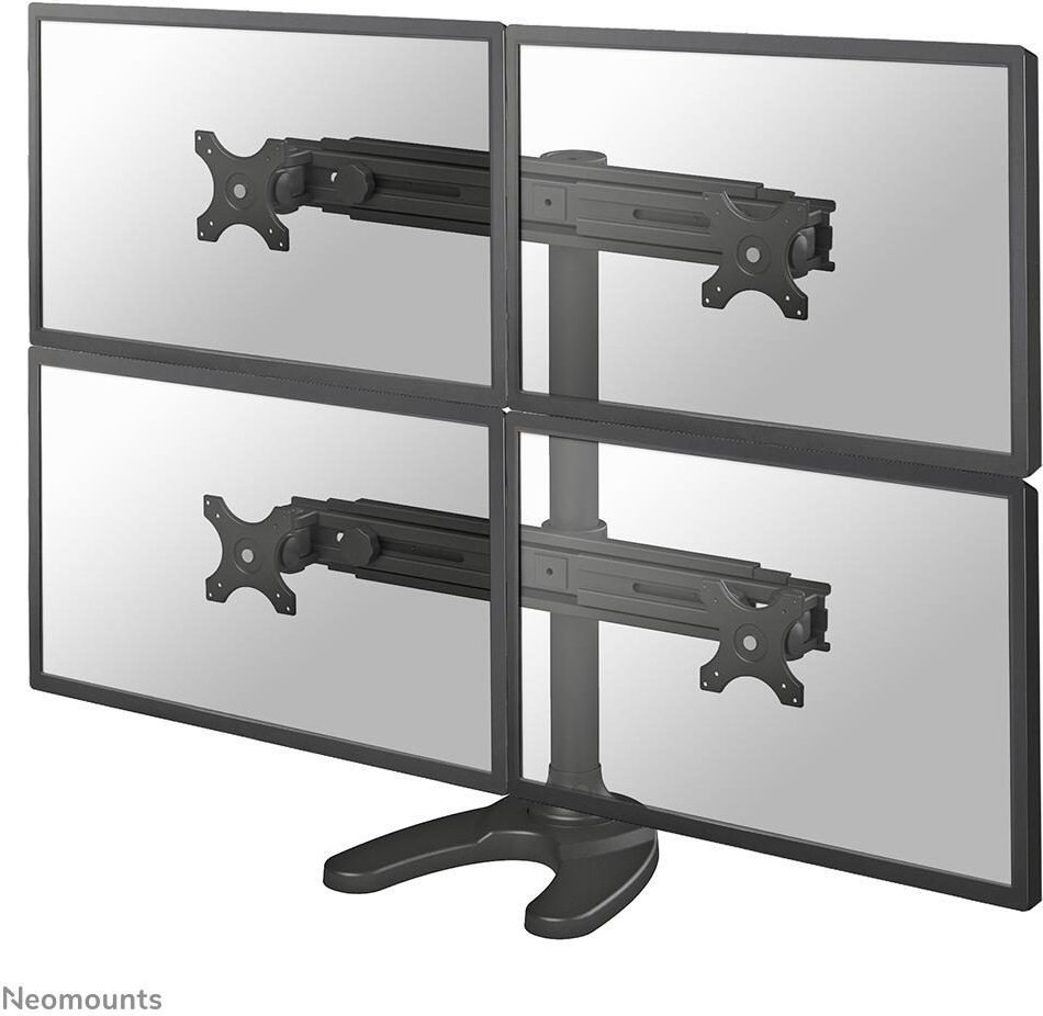 Neomounts FPMA-D700DD4 vierfach Monitor Tischständer