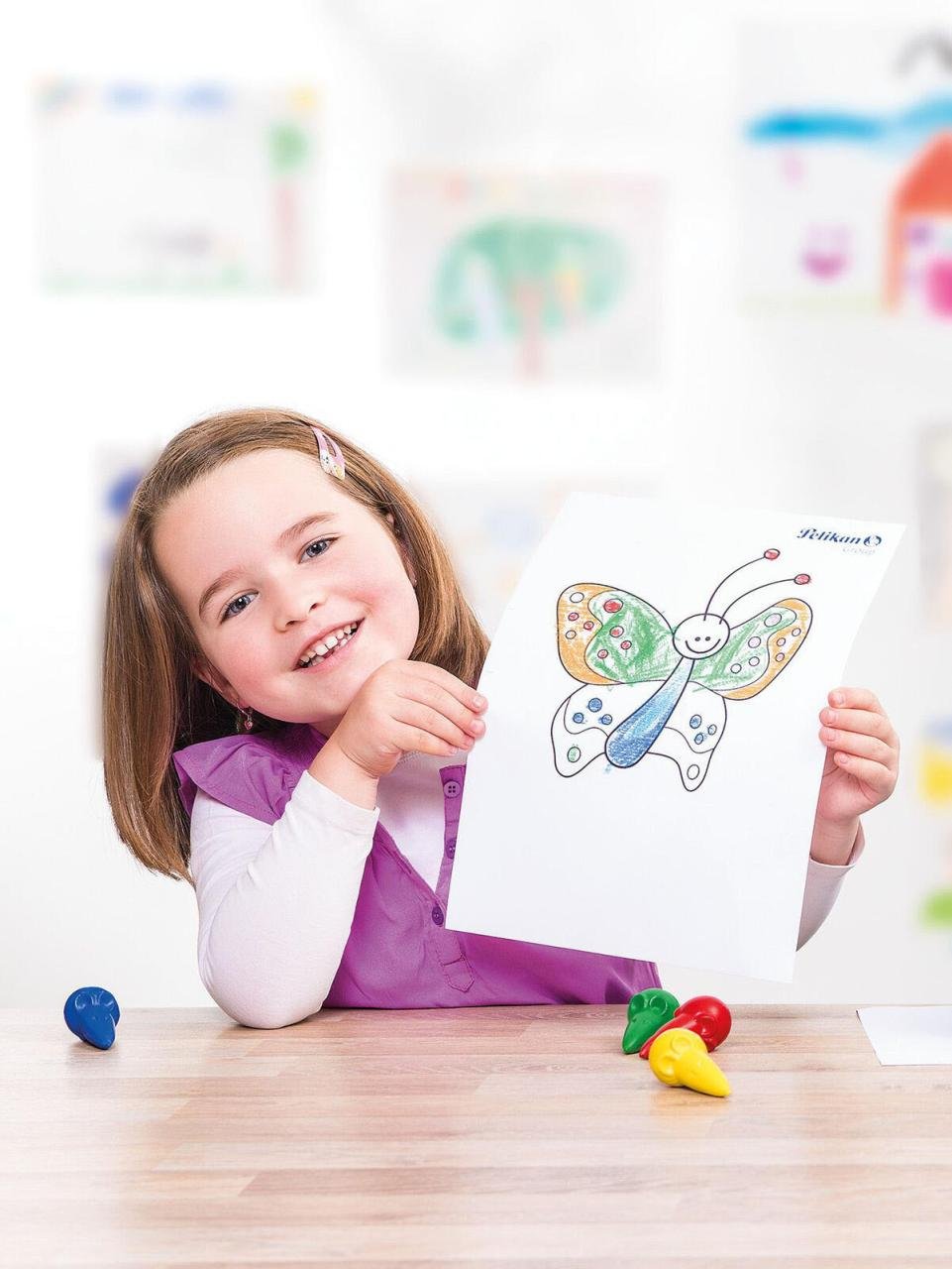 Thumbnail - Pelikan Wachsmalstifte 6St.