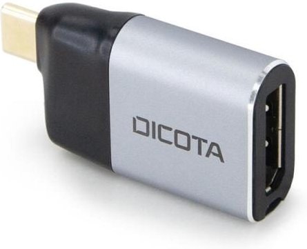 DICOTA Mini-Adapter USB-C zu DisplayPort mit Power Delivery