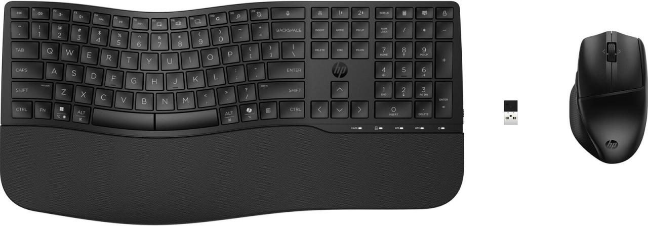 HP 680 Comfort Dual-Mode-Tastatur und -Maus