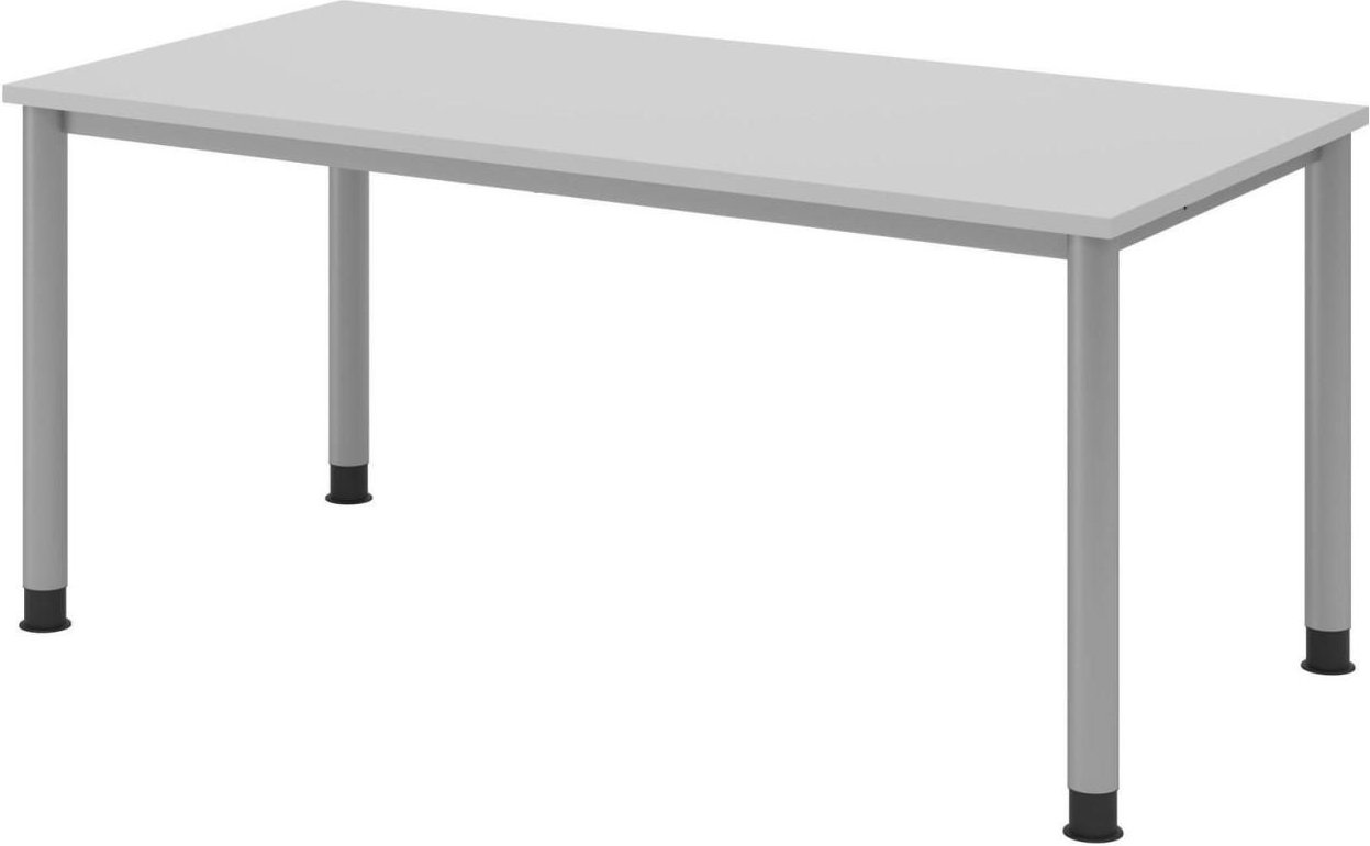 HAMMERBACHER höhenverstellbarer Schreibtisch VHS16/5/S lichtgrau