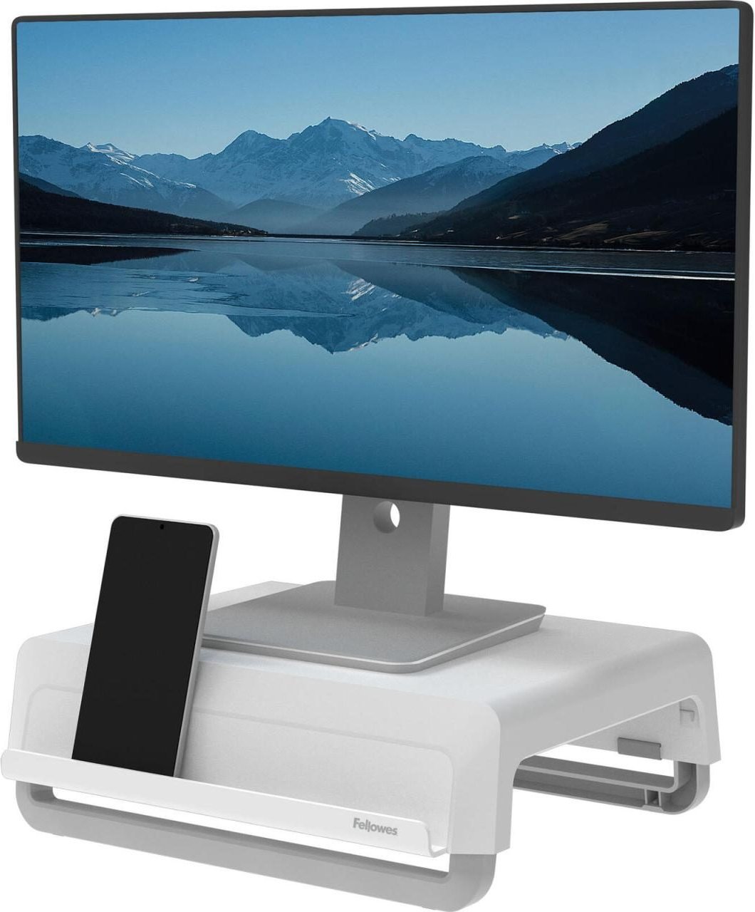 Thumbnail - Fellowes Monitorständer Breyta weiß