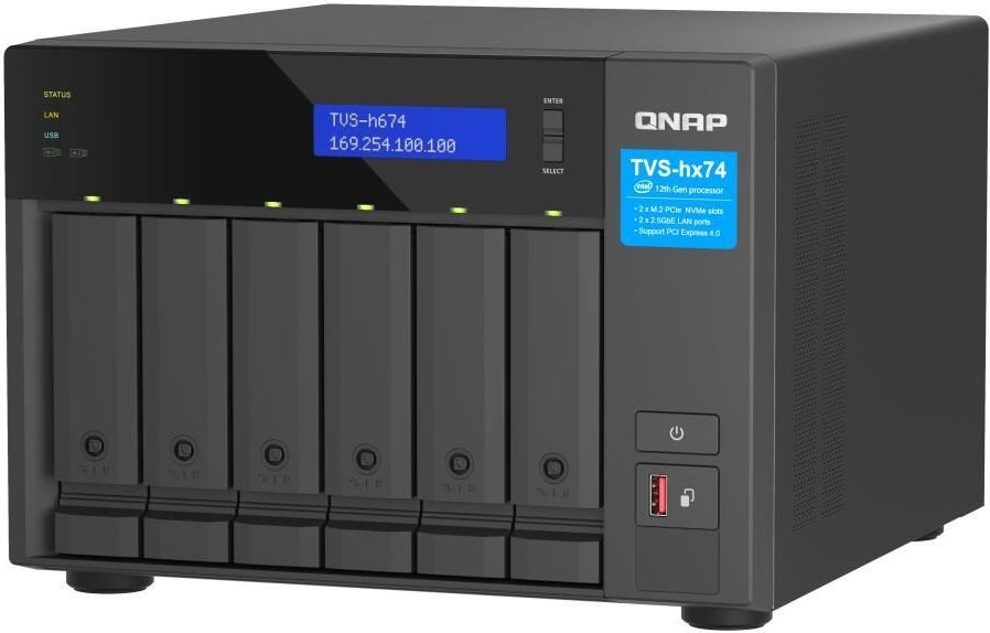 QNAP NAS TVS-h674-i5-32G 6-Bay