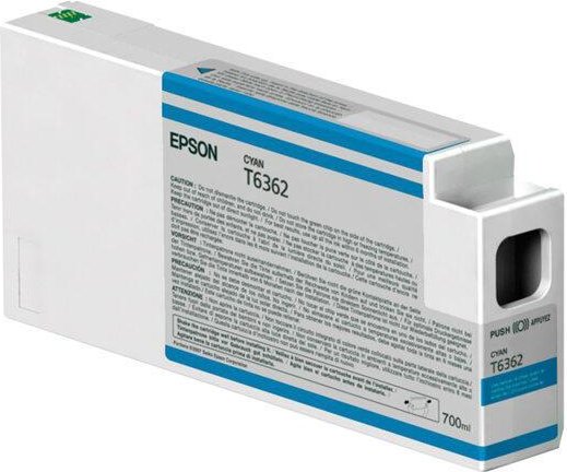 Epson Original UltraChrome HDR Druckerpatrone cyan 700ml (C13T636200)