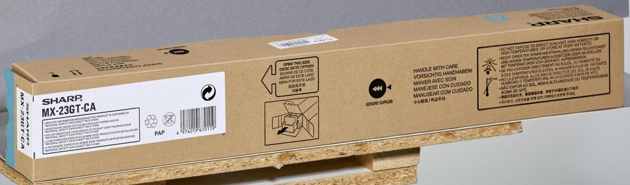 Sharp Original MX23GTCA Toner - cyan (MX23GTCA)