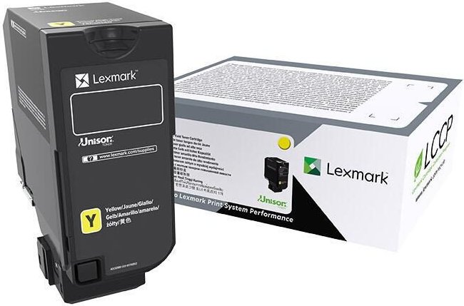 Lexmark Original Toner Standard Variante - CS720 gelb 7000 Seiten (74C0S40)