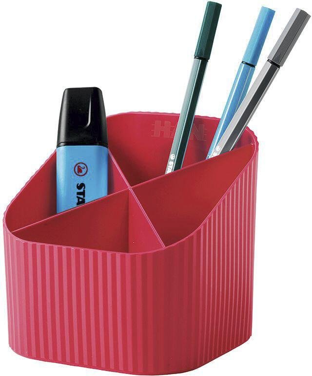 HAN Stiftehalter 11,1 x 12,1 x 10,6 cm rot