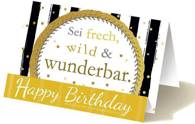 LUMA Geburtstagskarte NM_ATEK255 DIN B6