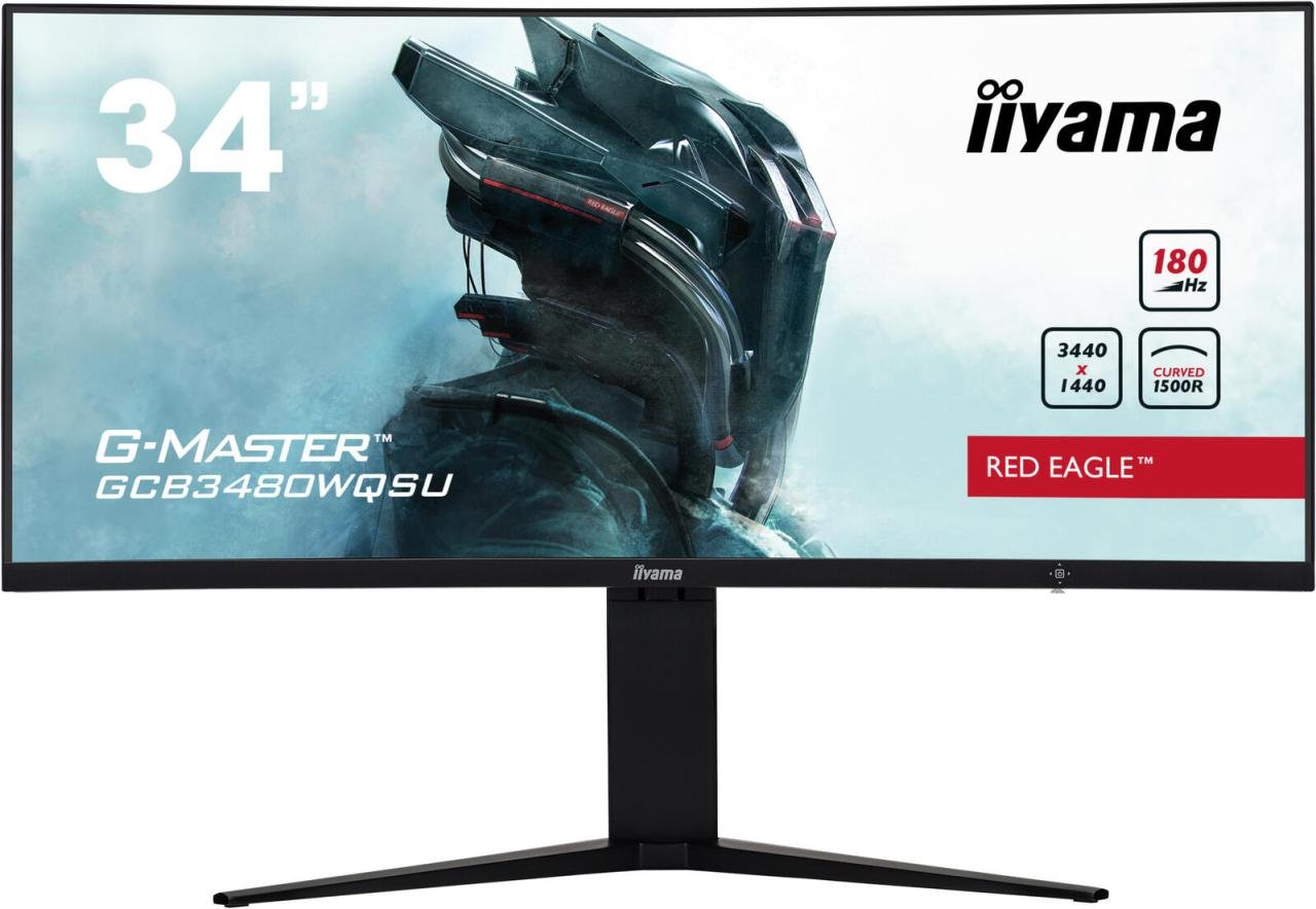 iiyama GCB3480WQSU-B1 Curved Gaming Monitor 86.4cm (34 Zoll)
