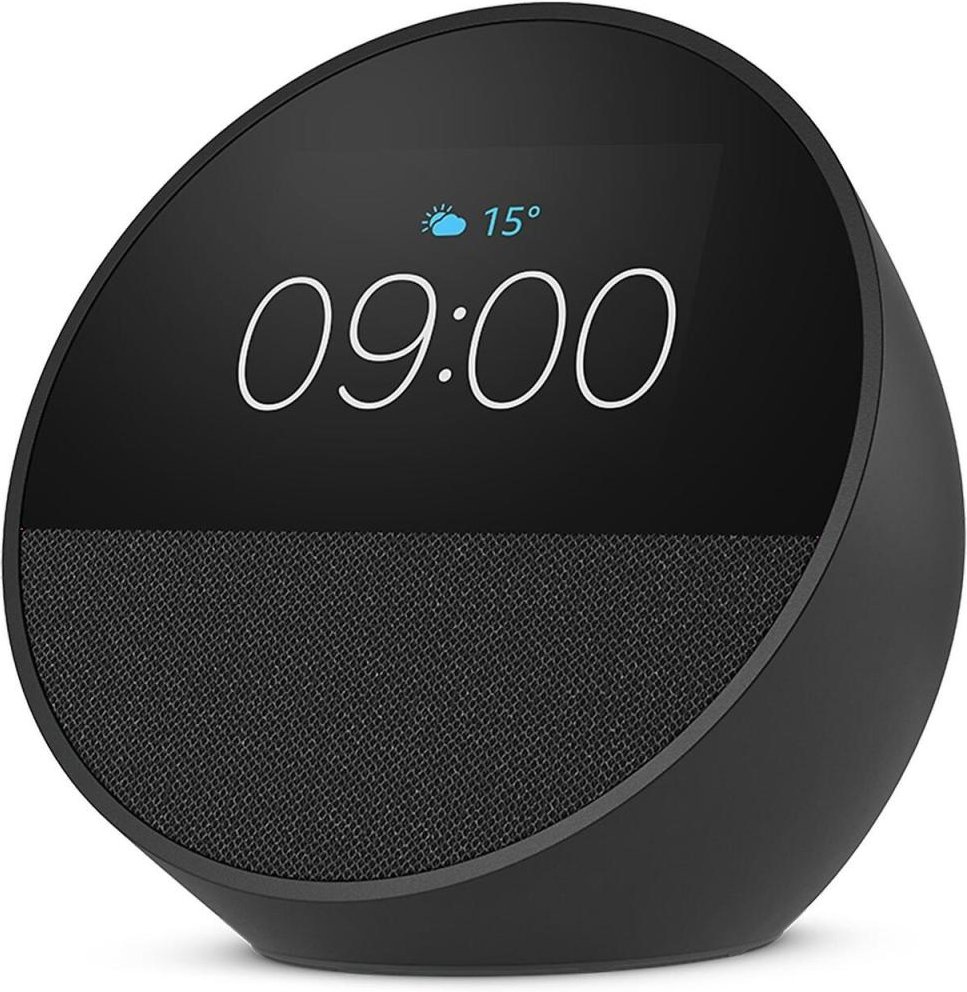 Amazon Echo Spot (2024) - Smart Speaker, schwarz