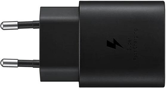 Samsung Ladeadapter mit Schnellladefunktion EP-TA800N Black (USB Type-C, 25W)