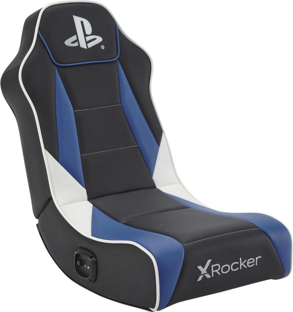 0 X Rocker Sony Playstation® Geist 2.0 Floor Rocker Gaming-Bodensessel mit 2.0 Audiosystem für Kinder & Jugendliche - sc...