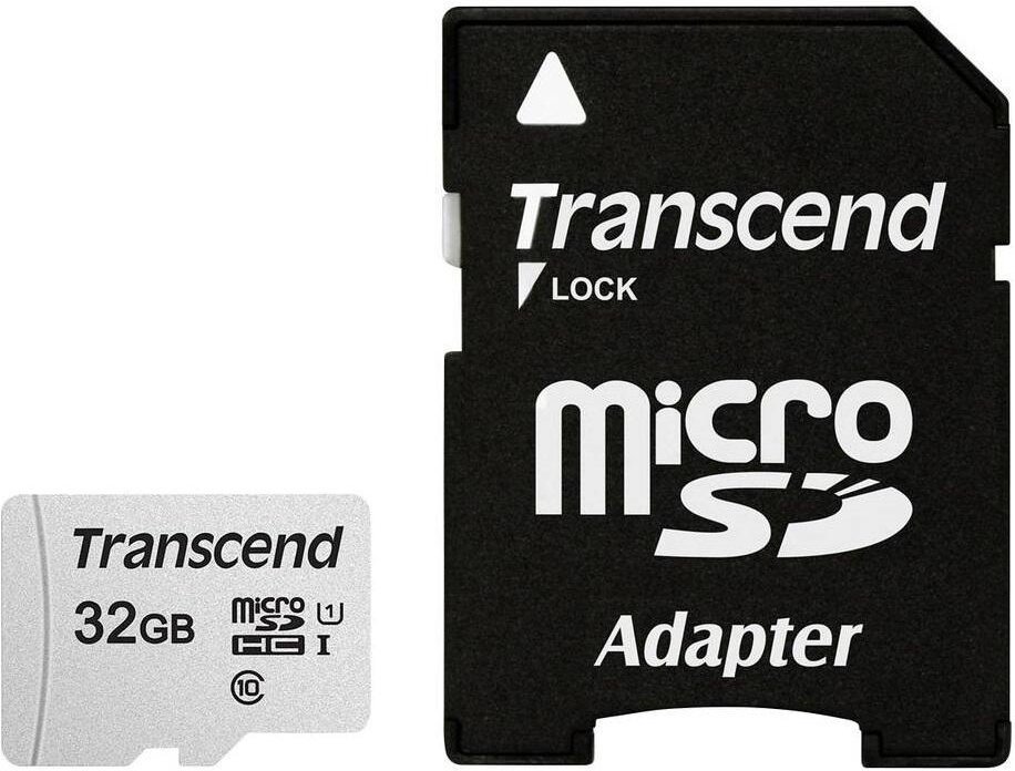 Transcend microSDHC 300S 32GB Speicherkarte 32 GB
