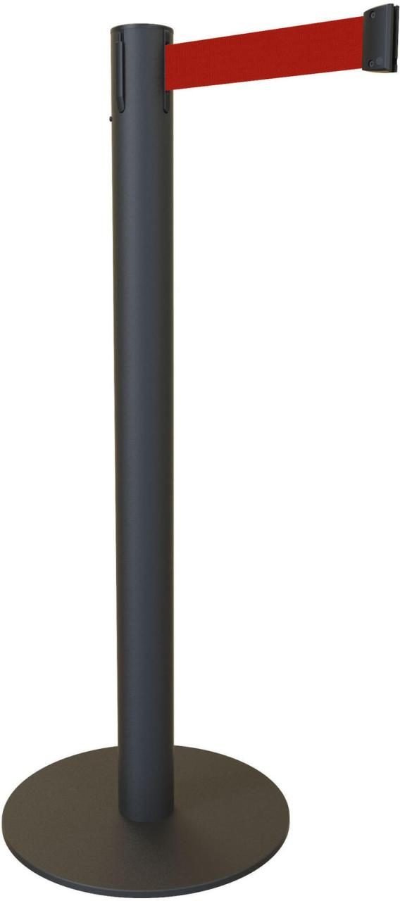 update displays Absperrpfosten schwarz