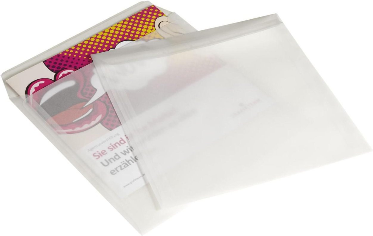 Thumbnail - ÖKI Briefumschläge quadratisch ohne Fenster haftklebend