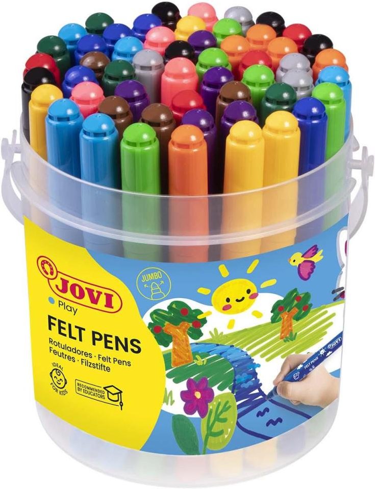 Thumbnail - JOVI Filzstifte Jumbo Mehrfarbig