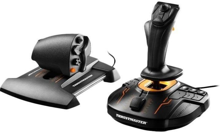Thrustmaster T.16000M FCS Hotas Joystick und Gasregler kabelgebunden - für PC
