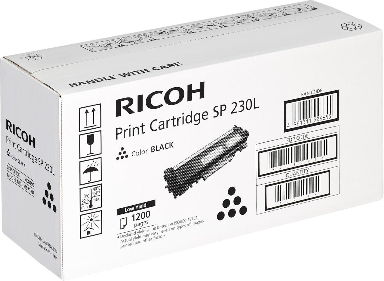 Ricoh Original Type SP230L Toner schwarz 1.200 Seiten für SP 230DNw/SFNw