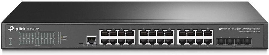 TP-Link Omada JetStream TL-SG3428X JetStream 24-Port Gigabit L2+ Managed Switch