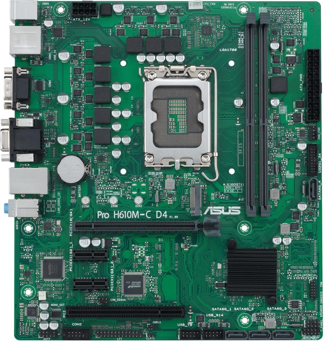 ASUS Pro H610M-C D4-CSM