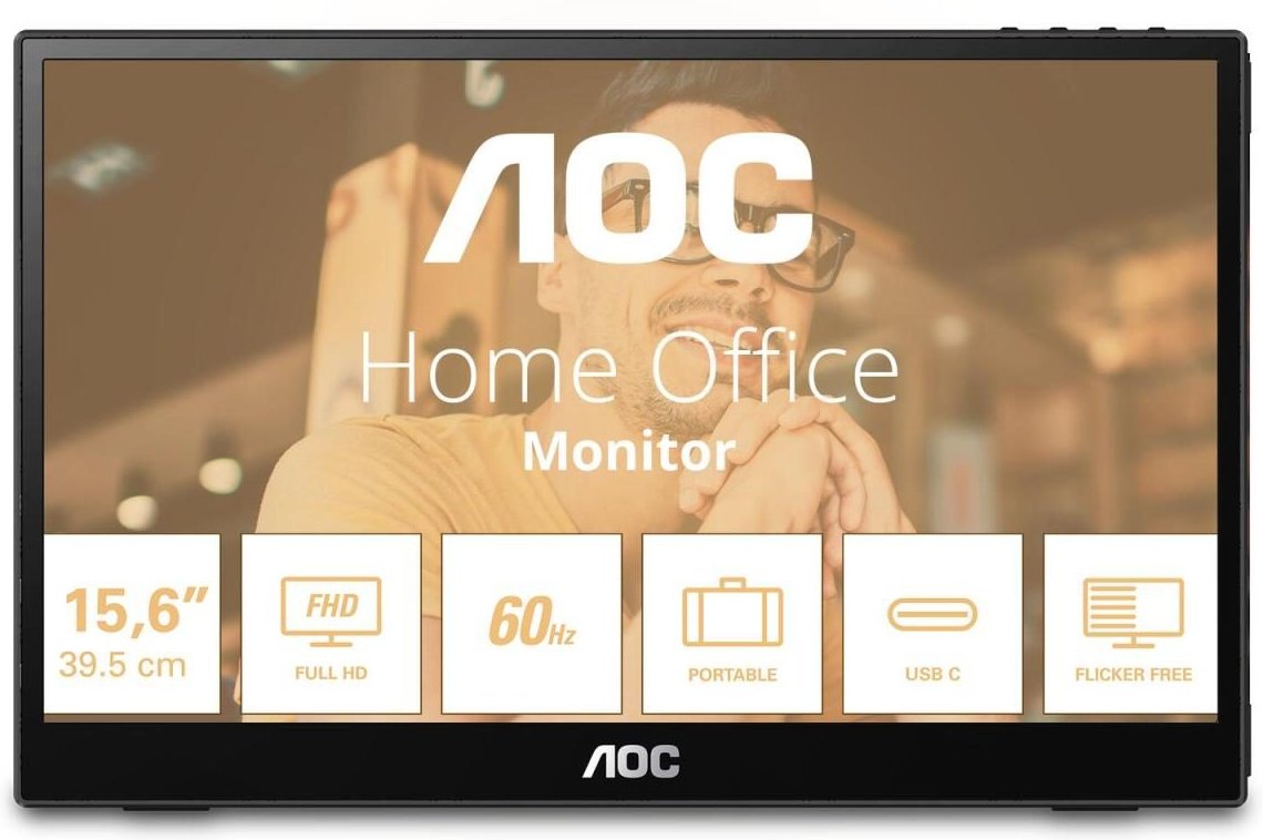 Thumbnail - AOC 16T3EA tragbarer Monitor 39.6 cm (15.6")