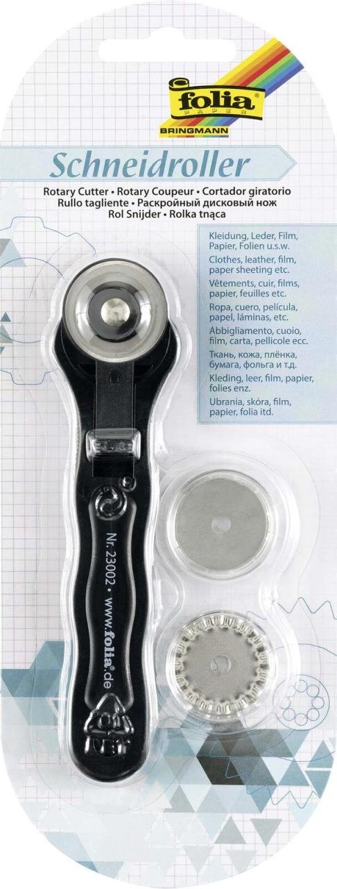 Thumbnail - folia Rollenschneider-Set Schneidelineal