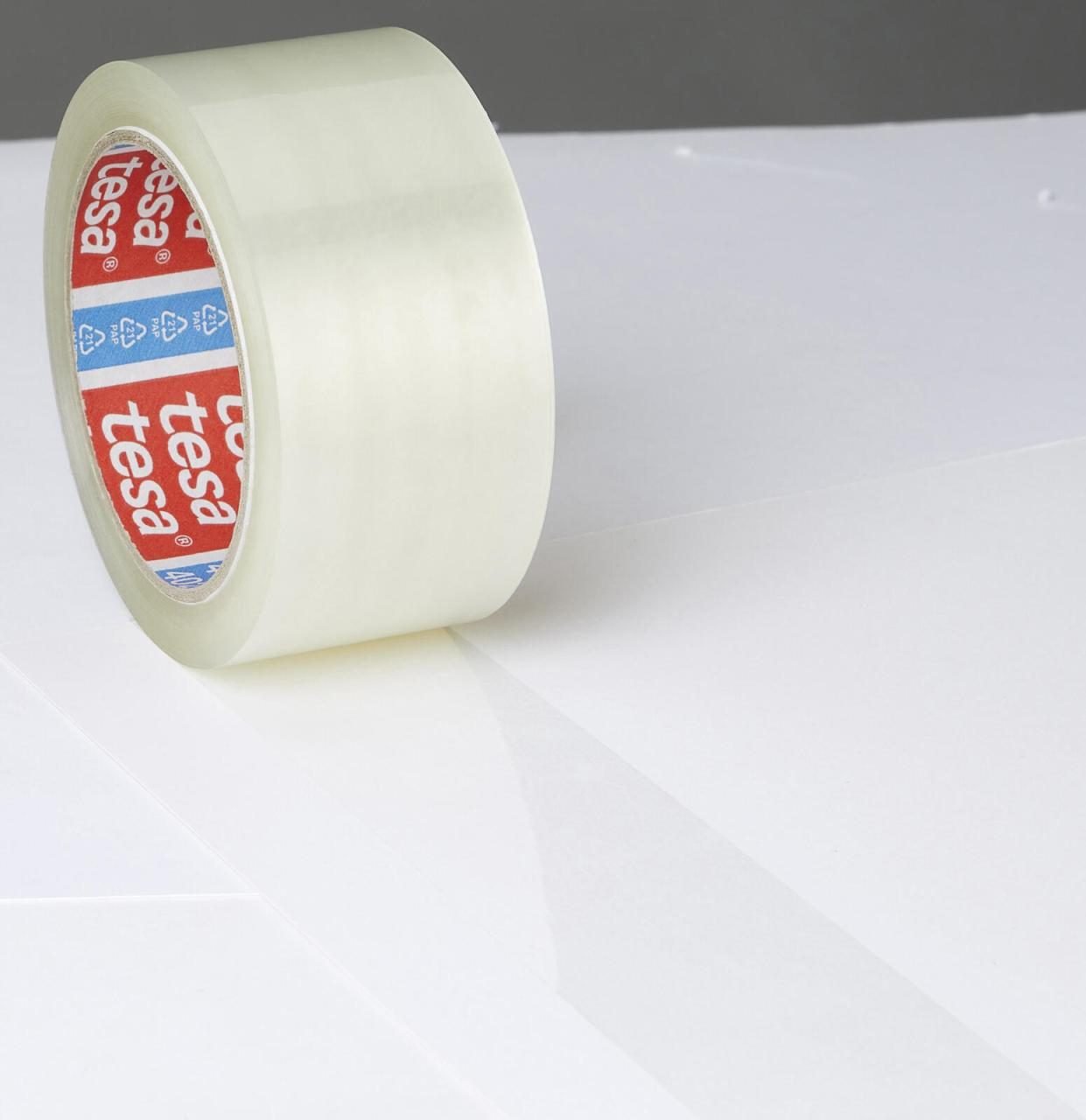 tesa Packband 50 mm x 66 m transparent