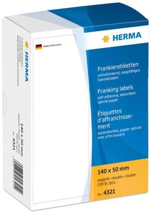 HERMA Frankieretiketten 140,0 x 50,0 mm