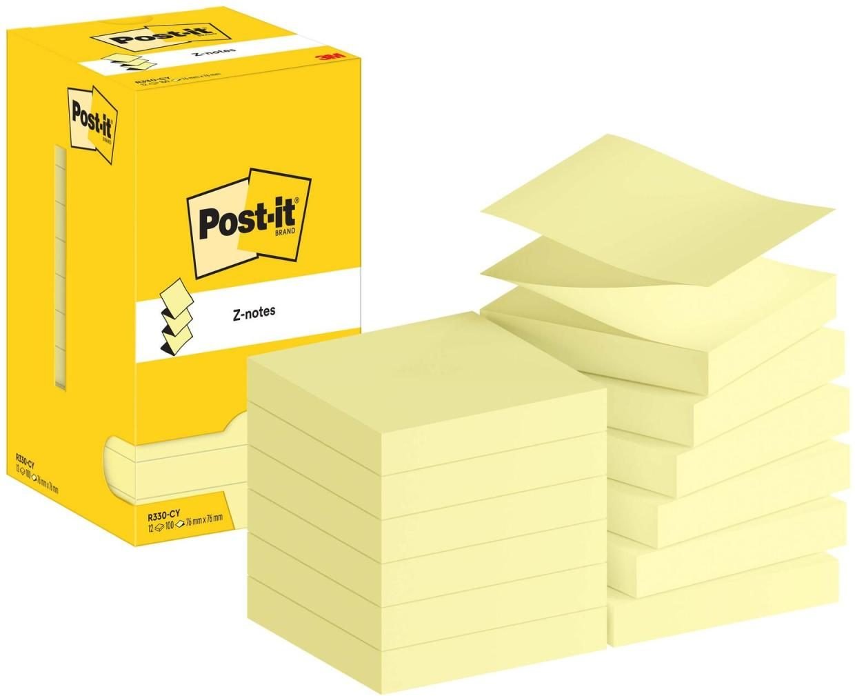 Thumbnail - Post-it® Z-Notes Haftnotizen 7,6 x 7,6 cm