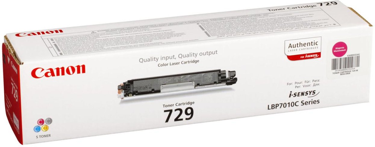 Canon Original Toner 729M magenta 1.000 Seiten (4368B002)