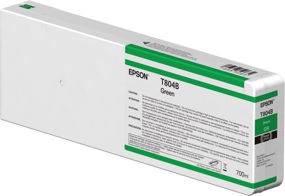 Epson Original T804B00 Druckerpatrone grün 700ml (C13T804B00)