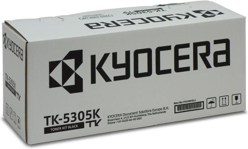 Kyocera Original TK-5305K Toner schwarz 12.000 Seiten (1T02VM0NL0) für TASKalfa 350ci