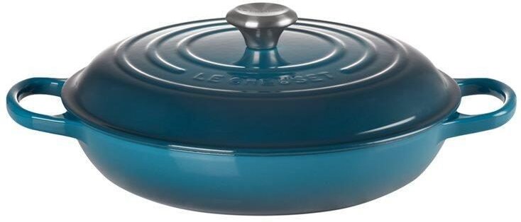Le Creuset Gourmet-Profitopf 30cm, türkis blau