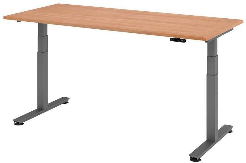 Thumbnail - HAMMERBACHER Schreibtisch VXDSM19/N/G nussbaum