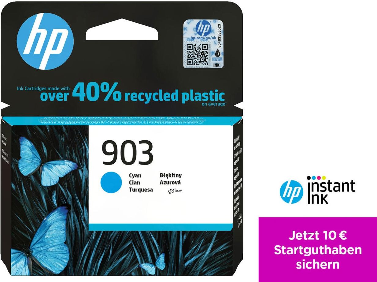 Thumbnail - HP Original 903 Druckerpatrone - cyan (T6L87AE)
