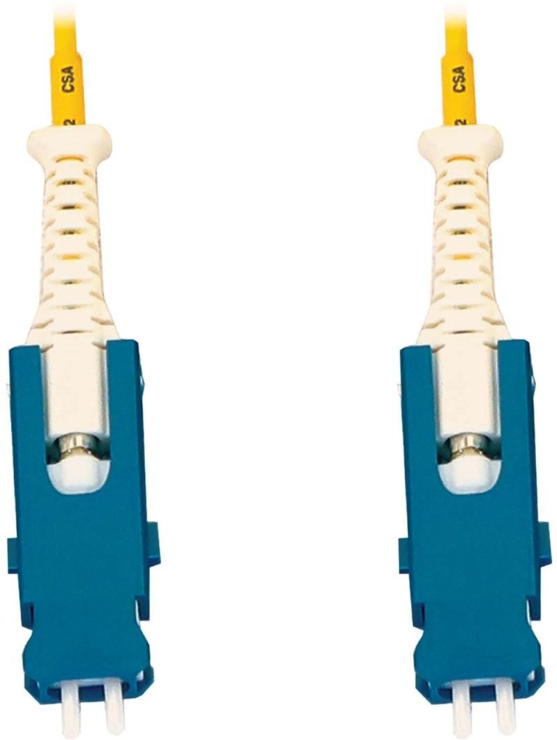 Eaton Tripp Lite Series 400G Singlemode 9/125 OS2 Fiber Optic Kabel (Duplex SN-UPC Stecker/Stecker), 3 m