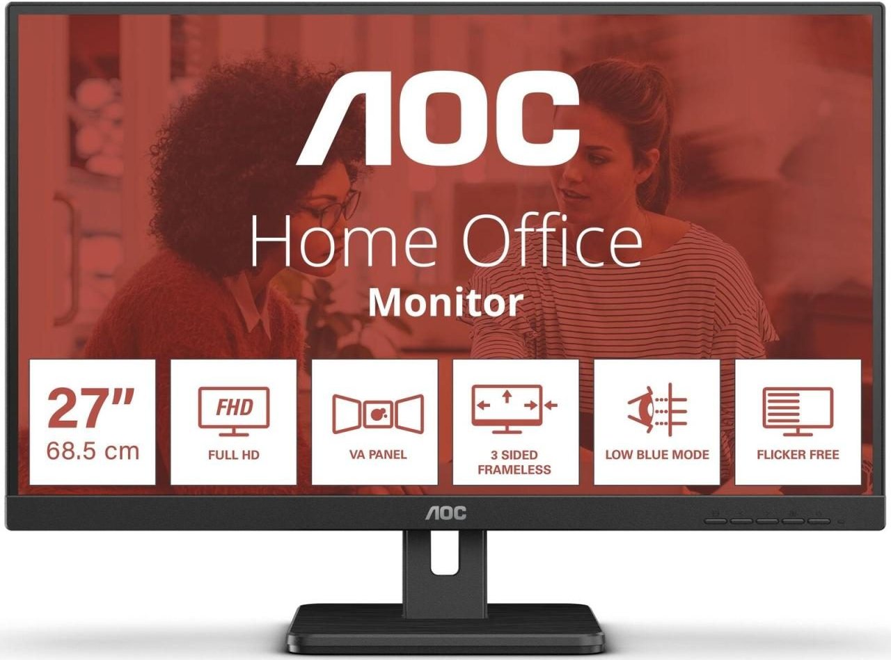 AOC 27E3UM/BK Monitor 68,6 cm (27 Zoll)