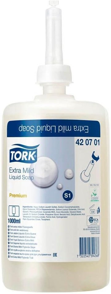 TORK Premium Extra Mild Flüssigseife 1,0 l